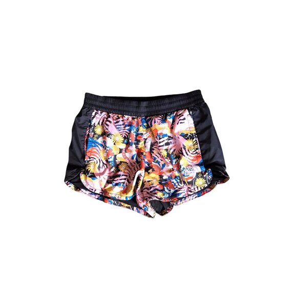 The North Face Black Floral Hydrenaline Shorts - Picture 2 of 5
